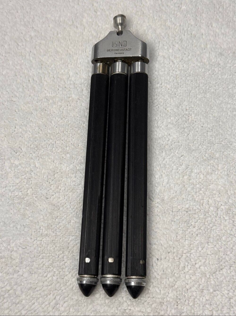 VTG Ising Compact Telescoping Tripod, Bergneustadt Germany/Missing Camera Mount